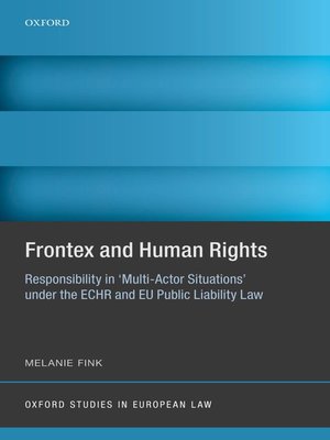 cover image of Frontex and Human Rights